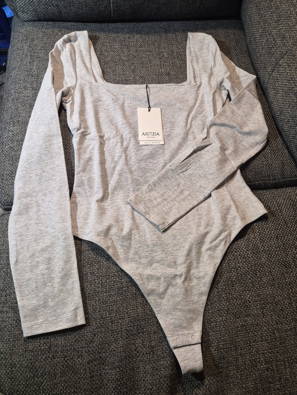 Aritzia Casual Contour Squareneck Bodysuit